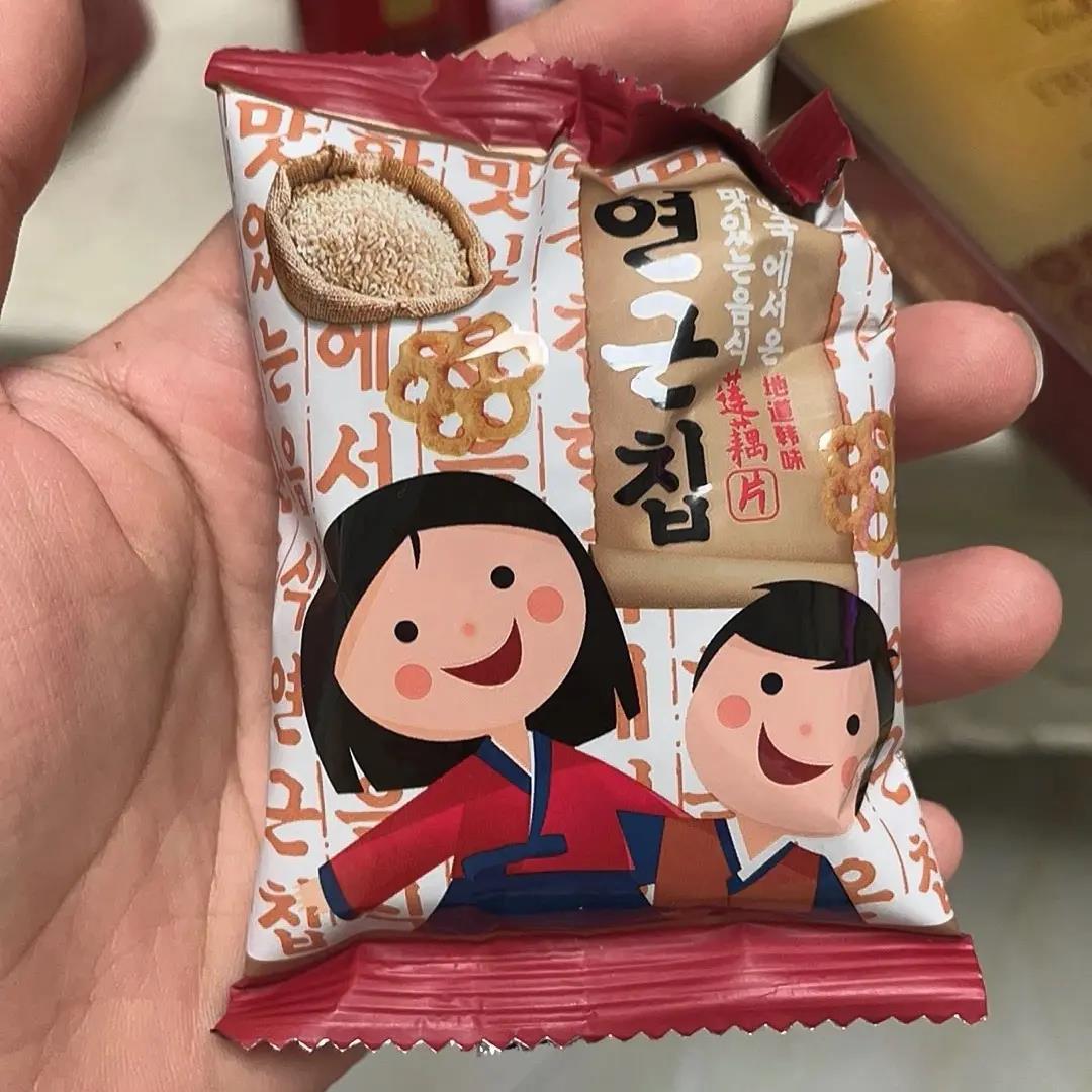 铭真铺子韩式莲藕片网红休闲食品饭店酒吧商用散称膨化解馋小零食