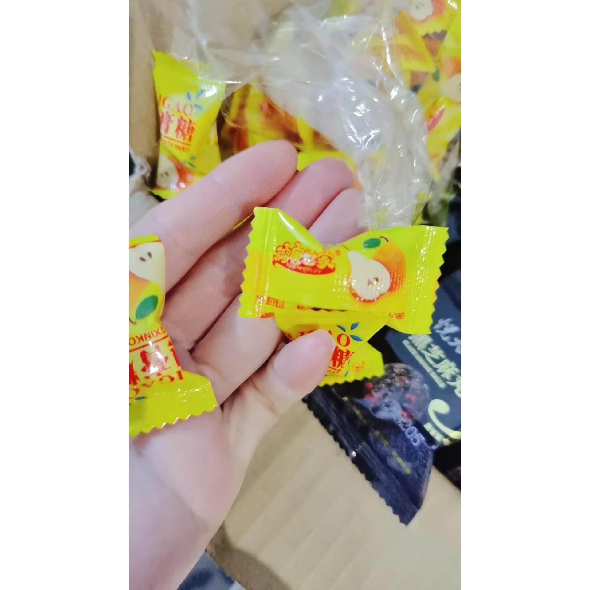 鹏唐世家百草正宗梨膏糖清凉化痰润喉薄荷硬糖休闲食品批发