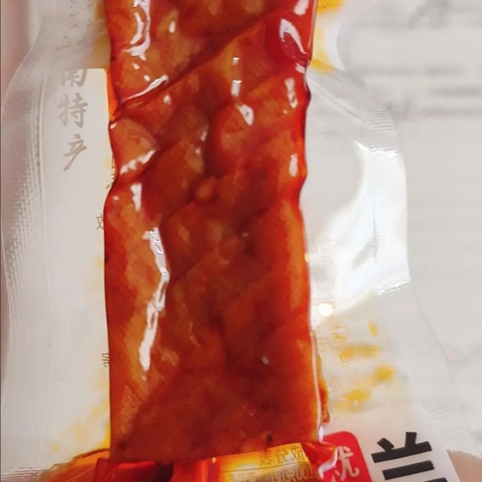 武冈兰花串卤豆干香辣湖南风味休闲独立包装麻辣豆腐串兰