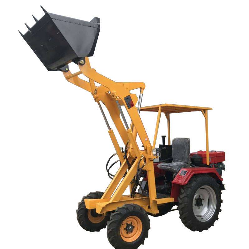 工地小铲车 农用装载机 06型抓木机现货加高臂小铲车 小型抓草机