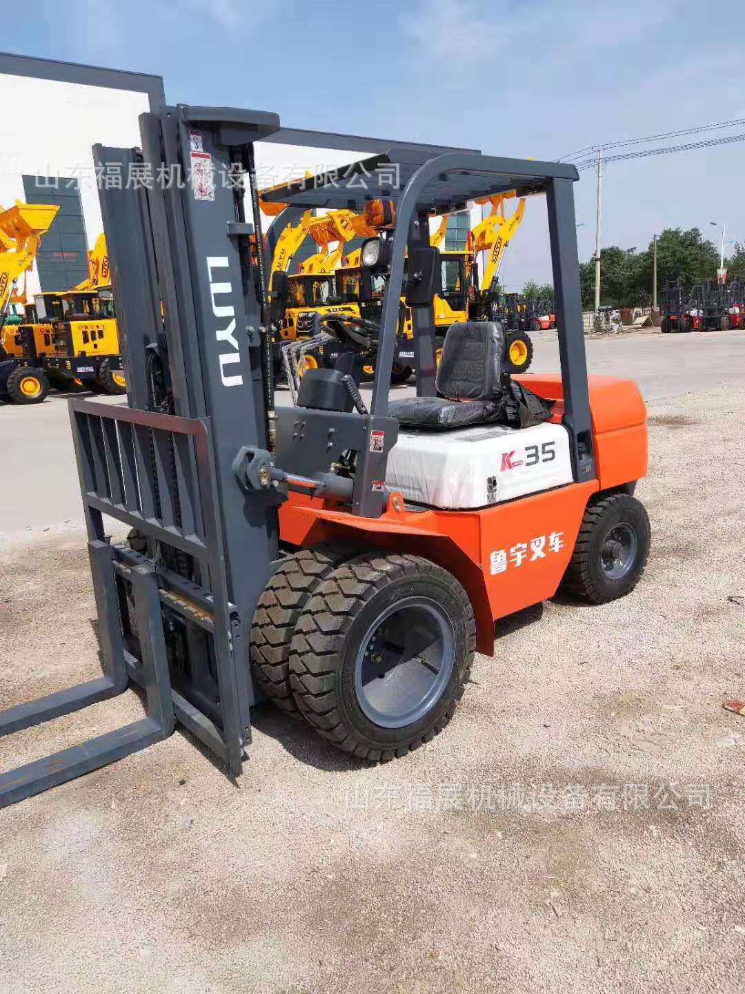 5/2.5吨小型叉车 多功能单缸多缸手动挡标准高度三米