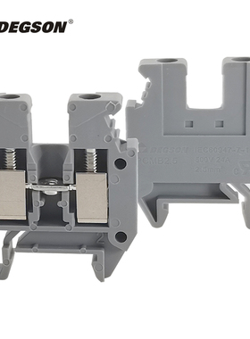 DEGSON高松螺钉小导轨接线端子台PCMB2.5-01P-11-00AH迷你型NS-15