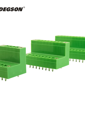 DEGSON双层插拔式PCB接线端子15EDGVTM-3.81-08P-14-00AH凤凰插座