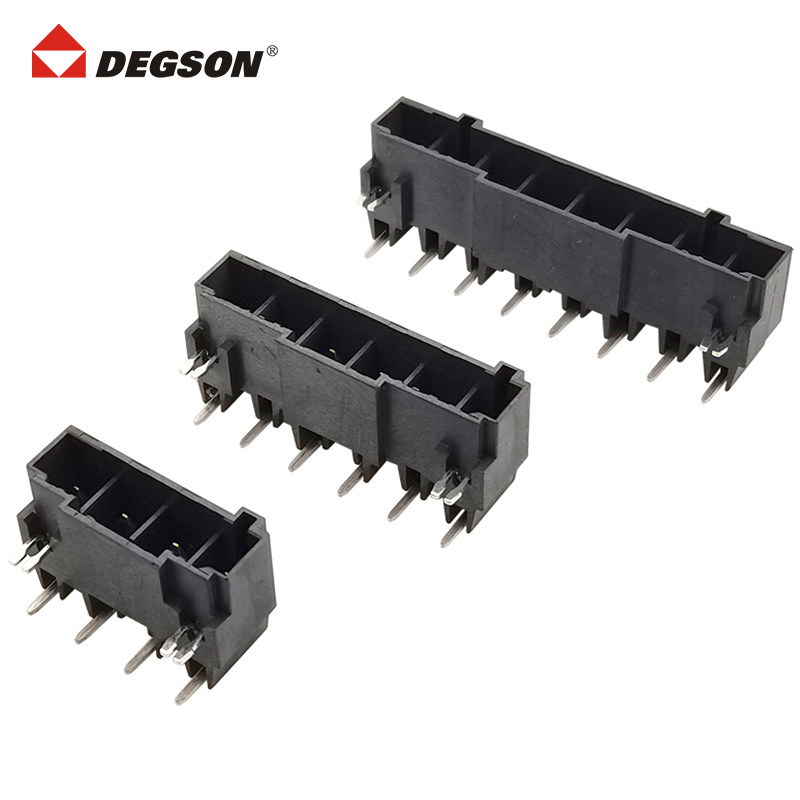 DEGSON高松黑色伺服电机连接器插拔式PCB接线端子9EDGRC-7.5插座 - 实物图