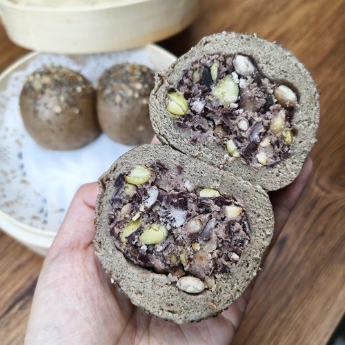 顺丰 七豆五谷膳食包0糖高膳食纤维粗粮早餐五谷谷物馒头营养包子
