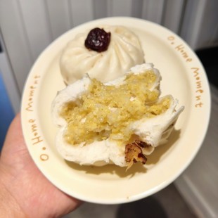 亲食派 大黄米包子黄米糕山东特产手工面点手作早餐江米红枣