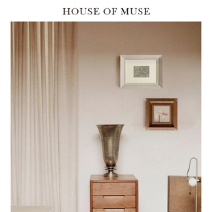 装 法式 饰画实木做旧餐厅样板间酒店挂画中古壁画 絮语 缪斯家