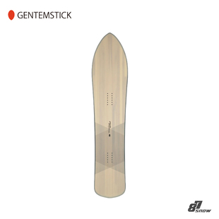 2526款日本GENTEMSTICK小红点HORNET 148滑雪板纯手工单板大山