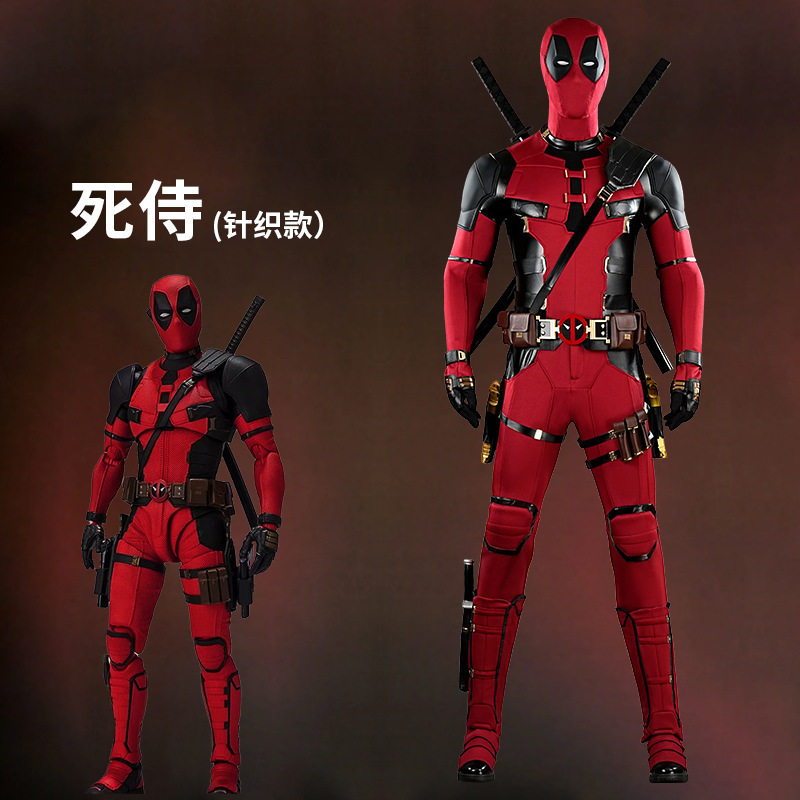 西部匠品死侍cos服漫威死侍cosplay韦德威尔逊连体衣M