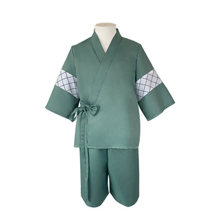 东京卍复仇者绿色短款和服cos服总长佐野万次郎Mikey动漫表演服装