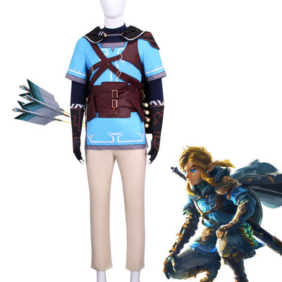 塞尔达传说2王国之泪林克Zelda同款游戏cosplay服全套角色扮演