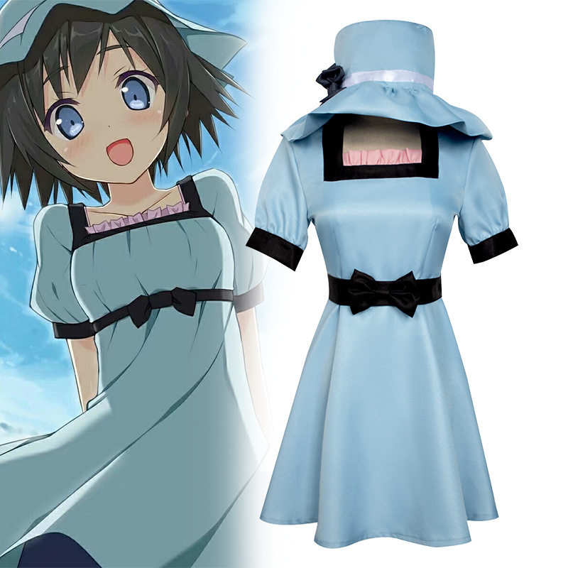 现货命运石之门椎名真由理cos服cosplay服装女连衣裙角色扮演服装
