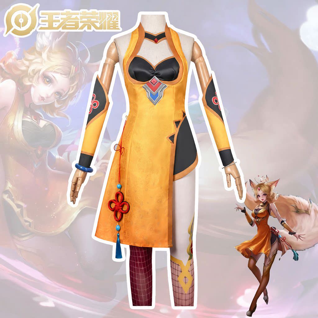 王者荣耀cos服妖狐妲己原皮同款皮肤游戏动漫二次元cosplay服装女