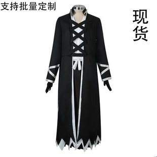 万圣节死神BLEACH千年血战篇服装黑崎一护cos服全套