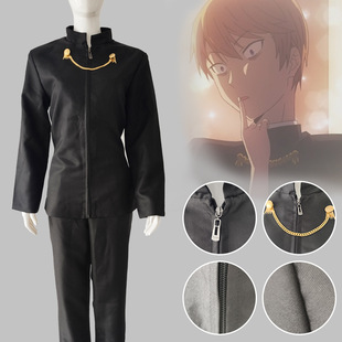 辉夜大小姐想让我告白会长白银御行cos服男万圣节表演cosplay服装