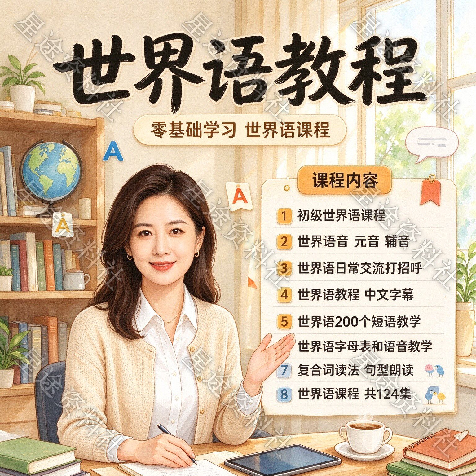 世界语视频教程新手自学零基础入门精通教学课程全集