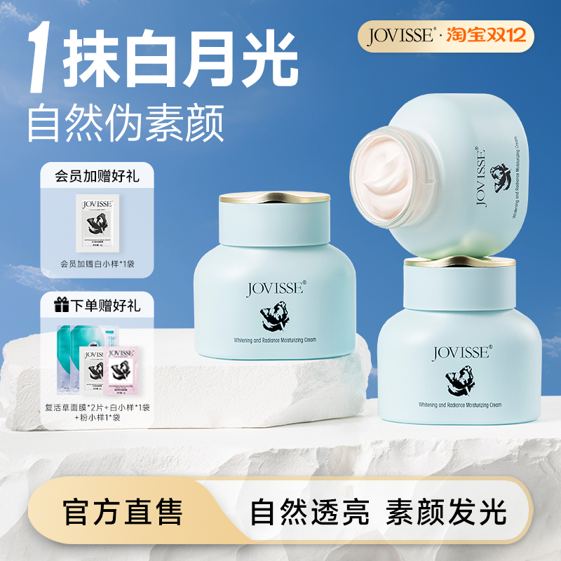 素颜霜散粉美白脸部身体面霜懒人保湿乳液裸妆前学生秋冬季专用女