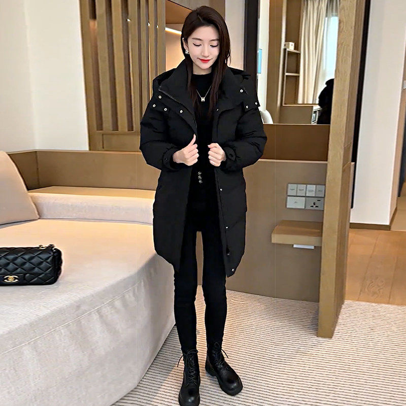 时尚羽绒棉服女2025冬季新款时尚宽松中长款百搭加厚保暖棉衣外套,个性定制/设计服务/DIY,棉服工装,淘宝优惠券,粉丝福利购,淘宝优惠卷