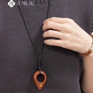 瑶之淘淘【砭石戒指】泗滨砭石扳指男女同款多功能戒指项链挂饰