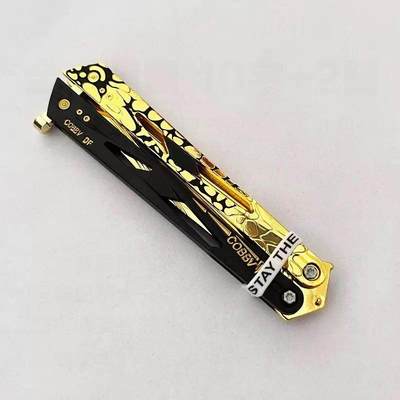 信条男生新款训练水晶周边北极星影锋合金三角洲行动刀模型蝴蝶弹