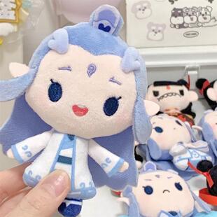 哪吒毛绒挂件闹海毛绒盲盒普奇努努玩偶敖丙手办周边公仔