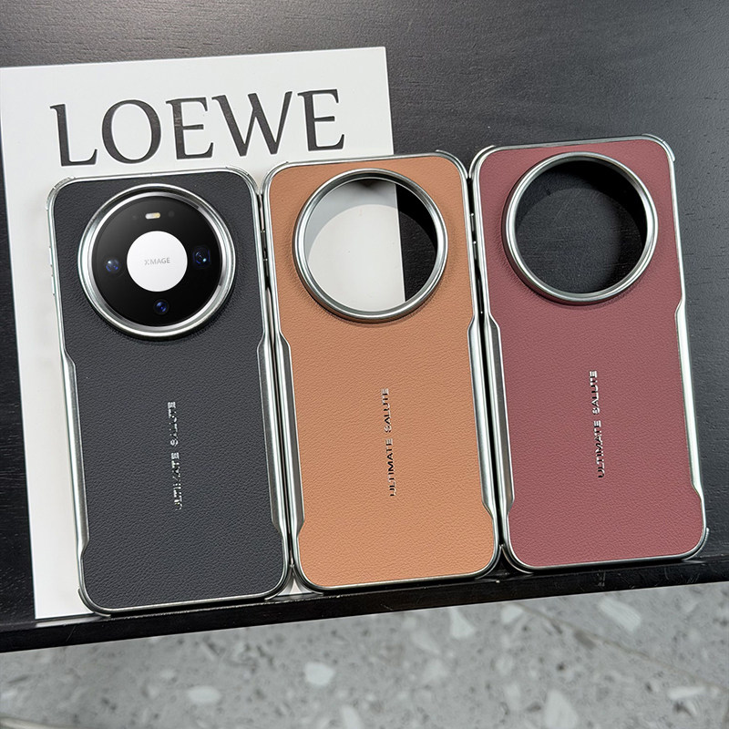 高档磁吸刀锋适用华为mate80手机壳皮纹mate70pro保护套全包防摔mate80promax高级纯色非凡系列个性男女