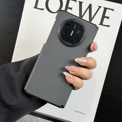 高级肤感包中轴适用荣耀magicv6折叠屏手机壳纳米素皮magicv5保护套创意双中轴magicv3硬壳磁吸简约magicv2