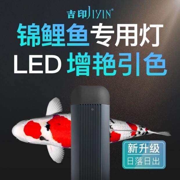 吉印 锦鲤鱼专用灯鱼缸LED增色增艳发色引色专业照明水族箱锦鲤灯,标准件/零部件/工业耗材,输送带/传送带,淘宝优惠券,粉丝福利购,淘宝优惠卷