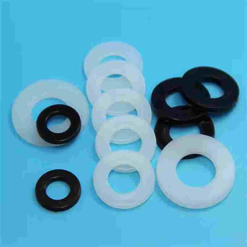 尼龙垫片塑料垫片橡胶绝缘塑胶圆平垫片M2M3M4M5M6M8M10M12垫圈