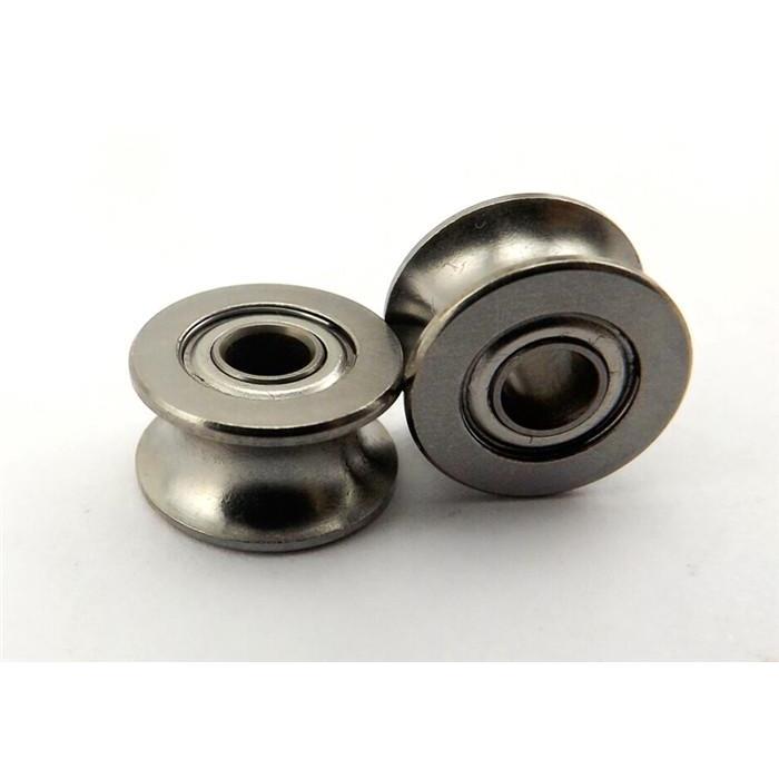 Z20 U型槽 双列滚珠导轨滚轮轴承 LFR5201-20 KDD NPP 12*35*16