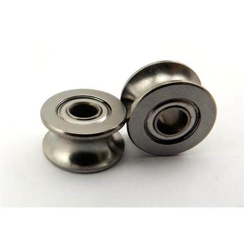 Z20 U型槽 双列滚珠导轨滚轮轴承 LFR5201-20 KDD NPP 12*35*16