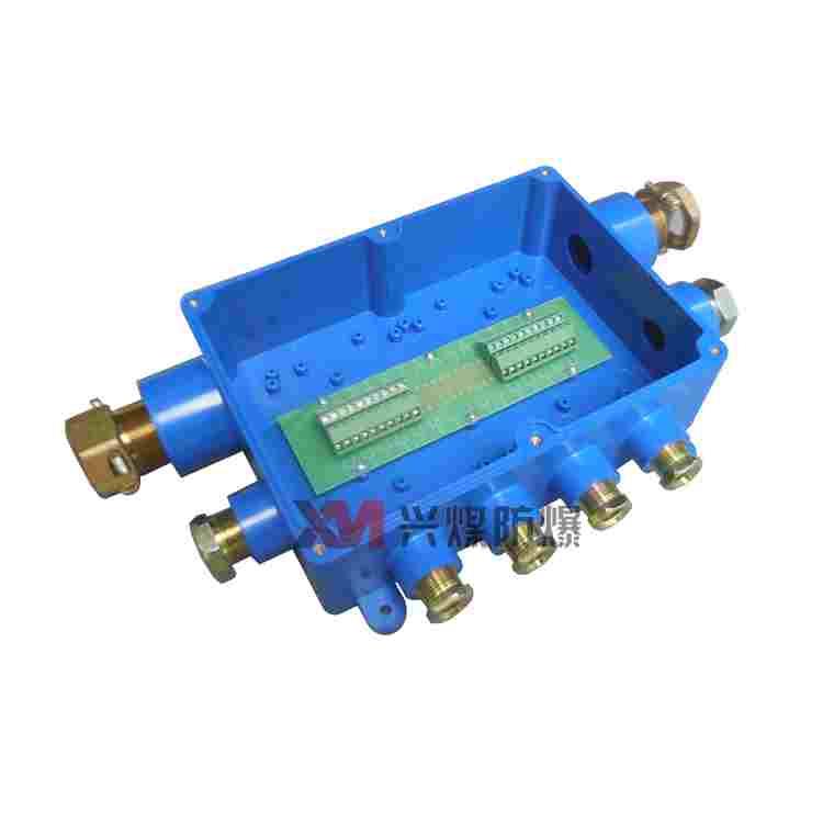 JHH-8(A)本安接线盒 8通10对矿井用防爆分线盒，60V 3A井下专用