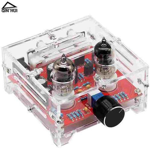 hifi级音响胆机前级板带开关高保真电子管功放前置放大模块成品板