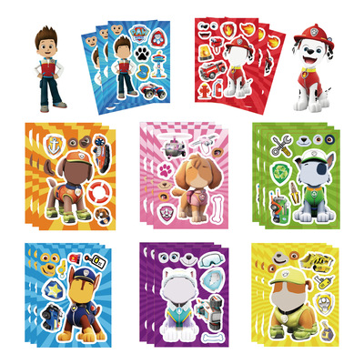 汪汪队汪汪队立大功拼图贴纸