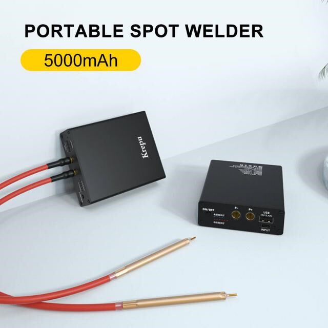 5000mAh 6 Gears Spot Welder Handheld Portable Mini Spot Weld