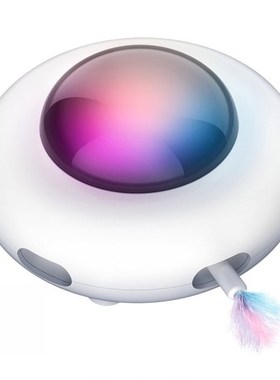 Electric Cat Toy Smart Teasing Cat Stick Crazy Game Spinning