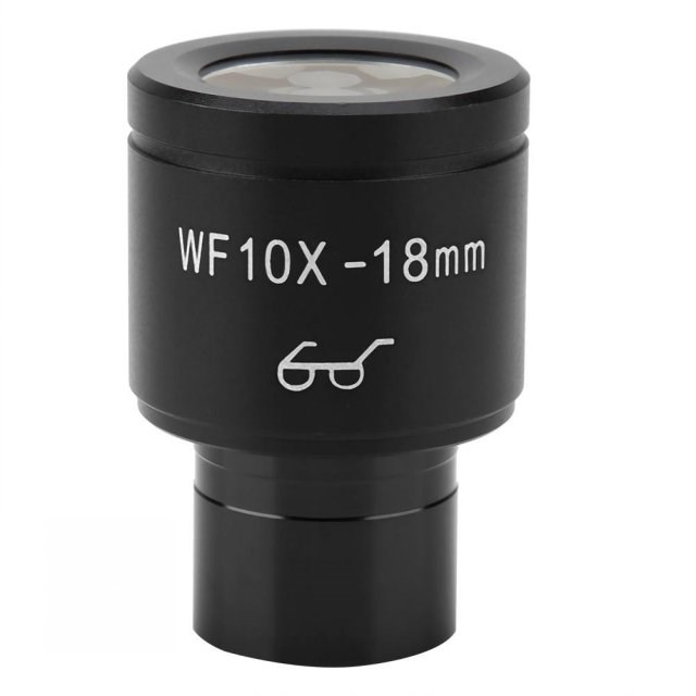 WF10X/18mm Biological Microscope Wide Angle Hight Eyepiont E