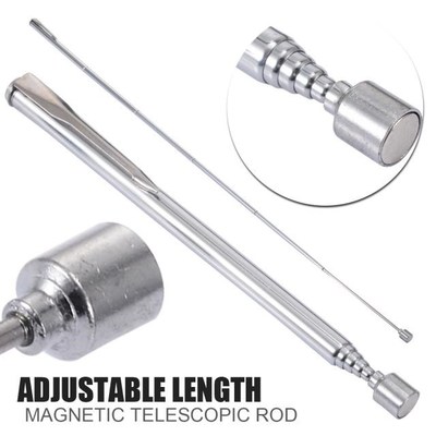 1pc Portable Magnetic Telescoping Pick Up Tool Adjustable Ex