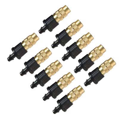 10/5/1 copper mist nozzles atomizing spray nozzles gardening