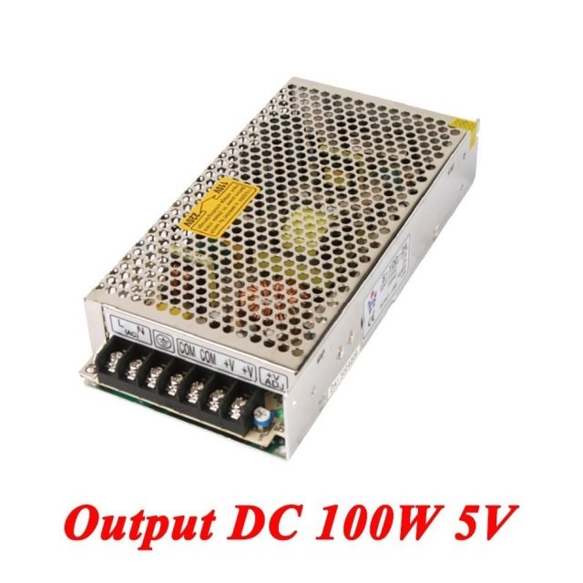 S-100-5 100W 5v 20A Single Output ac-dc switching power supp