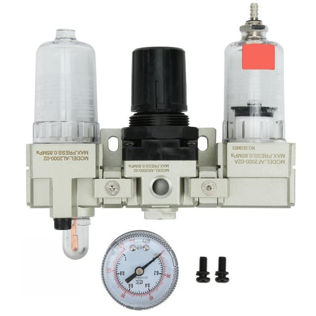 Air Oil-Water Separator Triplet Automatic Drainage Pressure