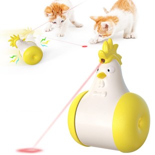 Chick Style Teasing Cat Toy Automatic Infrared Multifunction