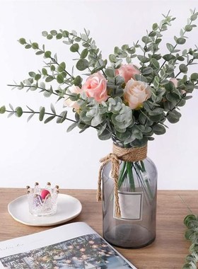 Artificial Eucalyptus Plants Bunch Greening Eucalyptus For W