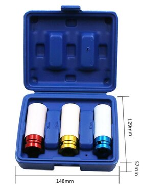 3Pcs Durable Auto Parts 17/19/21MM Car Tire Protection Sleev