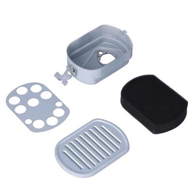 Engine Filter Assy Air Cleaner Assembly Aluminum Shell Coars