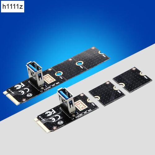 USB 3.0 M2 Slot to PCIe Expansion Card NGFF to PCI-E Riser C