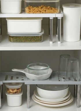 Home Closet Organizer Storage Shelf Stainless Steel for Kitc