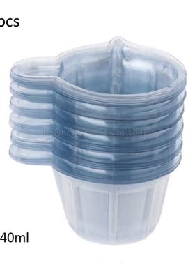 50Pcs 40ML Plastic Disposable Cups Dispenser DIY Epoxy Resin
