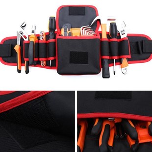 Tools Stor Functional Belt Multi Pouch Bag Electrician Waist