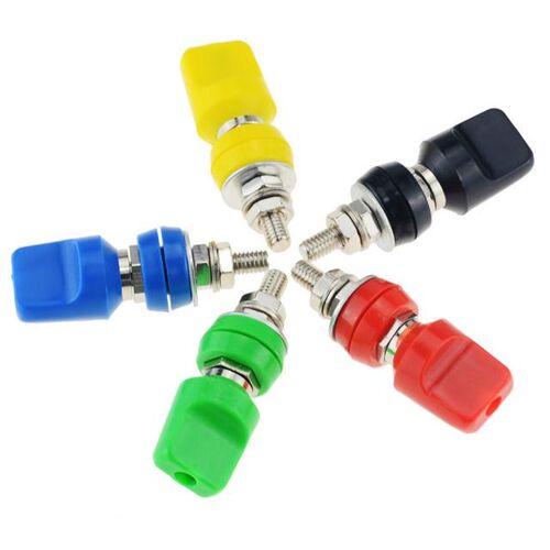 1PCS M6*60 Binding Post 6mm Flat Cap Terminal 4mm Hole Banan